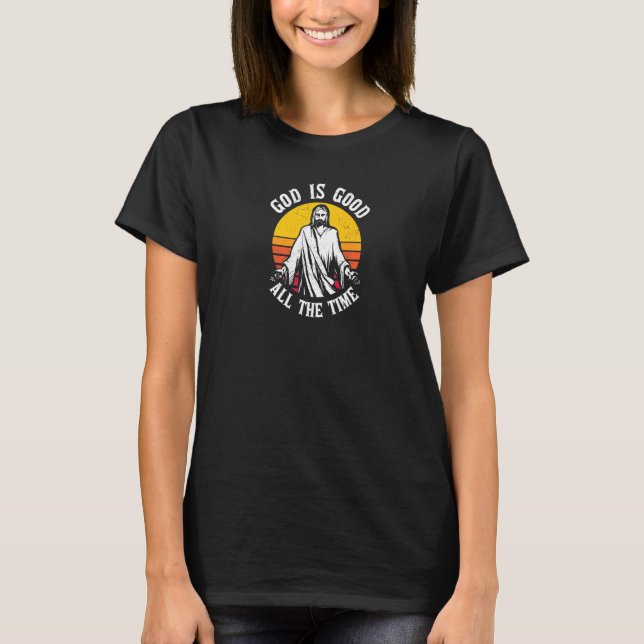 Camiseta Deus É Bom O Tempo Todo (Frente)