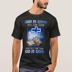 Camiseta Deus É Bom O Tempo Todo Cruz Cristã Jesus Quo