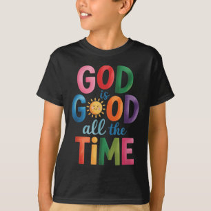 Camiseta Deus É Bom O Tempo Todo Jesus Cristo Christian Gi