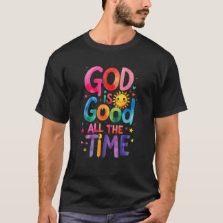 Camiseta Deus é Bom Todo o Tempo Jesus Cristo Presente Cris