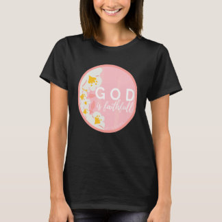 Camiseta Deus é Fiel Citação da Bíblia Católica 1 Coríntios