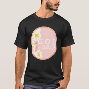 Camiseta Deus é Fiel Citação da Bíblia Católica 1 Coríntios