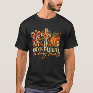 Camiseta Deus é Fiel em Todas as Estações Coq Cristão de Ou
