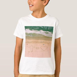 Camiseta Deus é igual ao AMOR, Jesus é o amor, a travessi