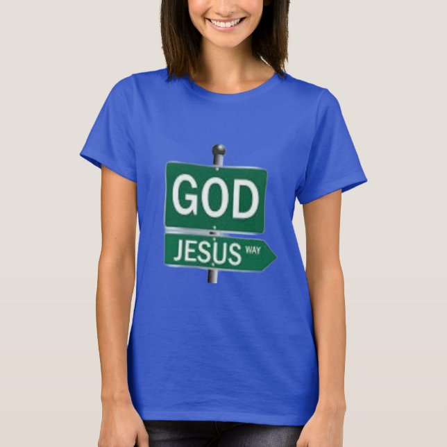 Camiseta Deus e Jesus assinam (Frente)