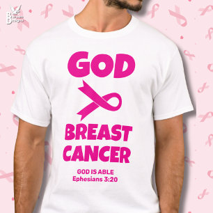 Camiseta DEUS É MAIOR DO QUE O CANCER-ALMA Christian
