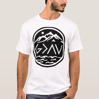 Camiseta Deus é Maior que as Montanhas e os Vales