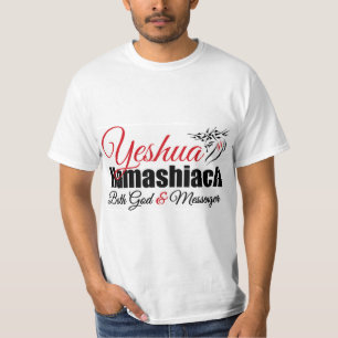 Camiseta Deus e mensageiro de Yeshua Hamashiach
