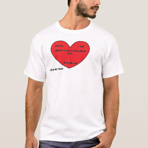 Camiseta DEUS é meu coração