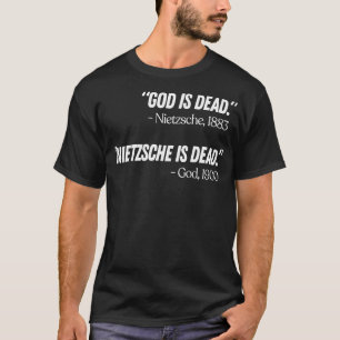 Camiseta Deus é morto Nietzsche é morto 1