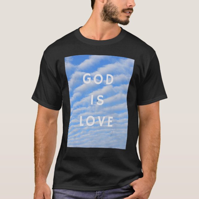Camiseta Deus é o amor (Frente)