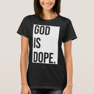 Camiseta Deus é o Engraçado Crença de Fé Cristã