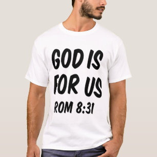 Camiseta Deus é para nós a partir de 8 31