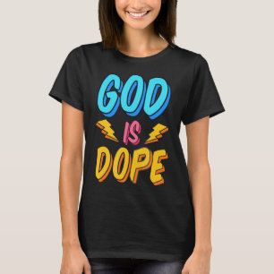 Camiseta Deus É Uma Crença Religiosa Cristã Engraçada E Eng