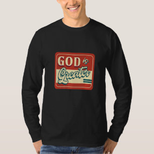 Camiseta Deus é uma fé cristã inspiradora