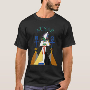 Camiseta Deus Egípcio Osiris Ausar Kemet Kemetic T Shirt