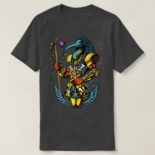 Camiseta Deus Egípcio Thoth 1 (Frente do Design)