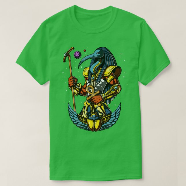 Camiseta Deus Egípcio Thoth 1 (Frente do Design)