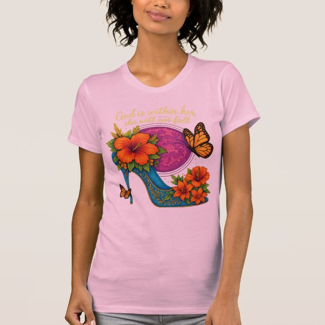 Camiseta Deus está dentro dela (Frente)