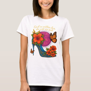 Camiseta Deus está dentro dela