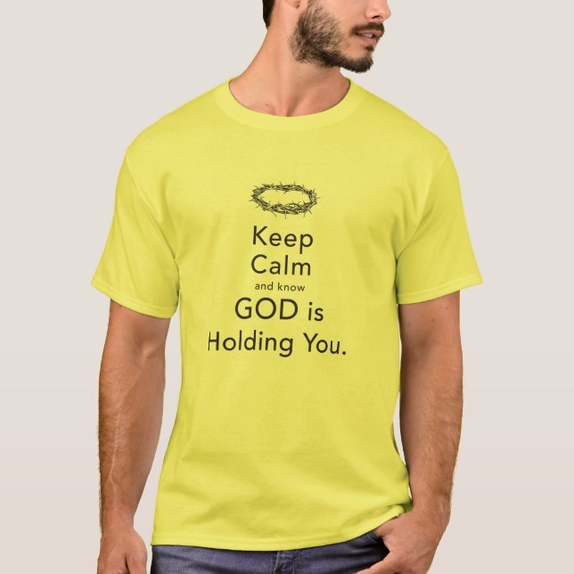 Camiseta Deus Está Te Segurando (Frente)