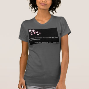 Camiseta DEUS EU SOU é A Luz nas trevas