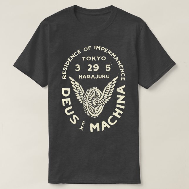 Camiseta Deus Ex Machina Tokyo (Frente do Design)