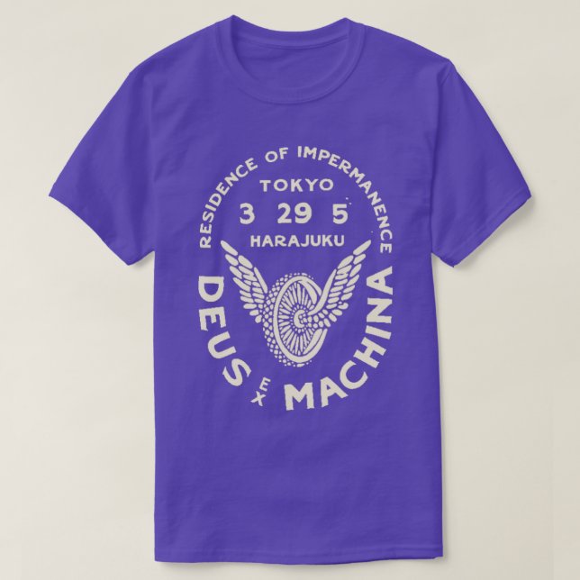 Camiseta Deus Ex Machina Tokyo (Frente do Design)