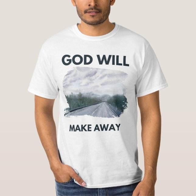Camiseta Deus fará caminho (Frente)