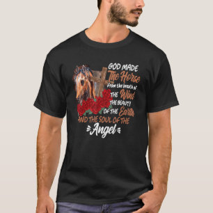Camiseta Deus Fez O Cavalo Do Sopro Do Vento