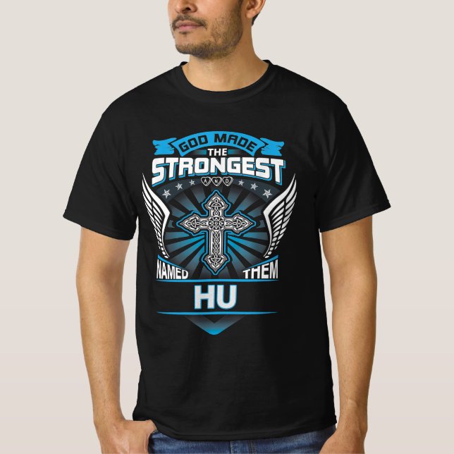 Camiseta Deus Fez O Mais Forte E Os Chamou De Hu (Frente)
