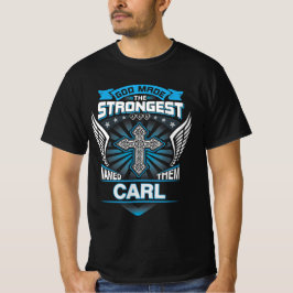 Camiseta Deus Fez Os Mais Fortes E Os Chamou Carl