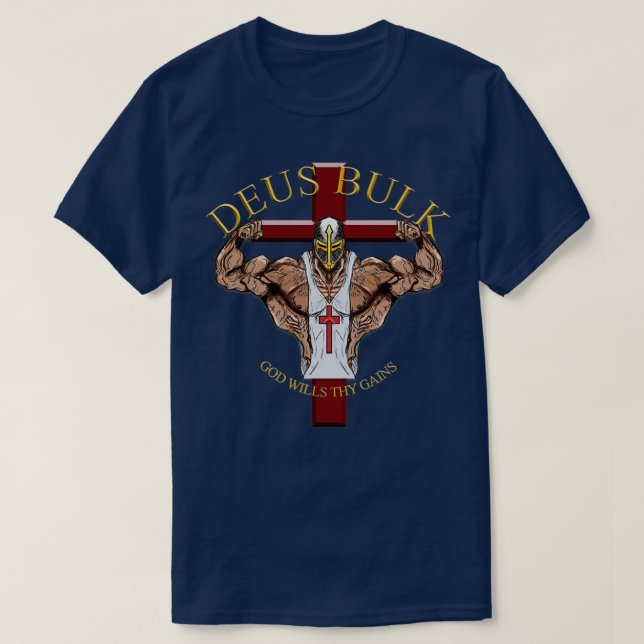 Camiseta Deus Grande Deus Preenche Seus Ganhos 1 (Frente do Design)