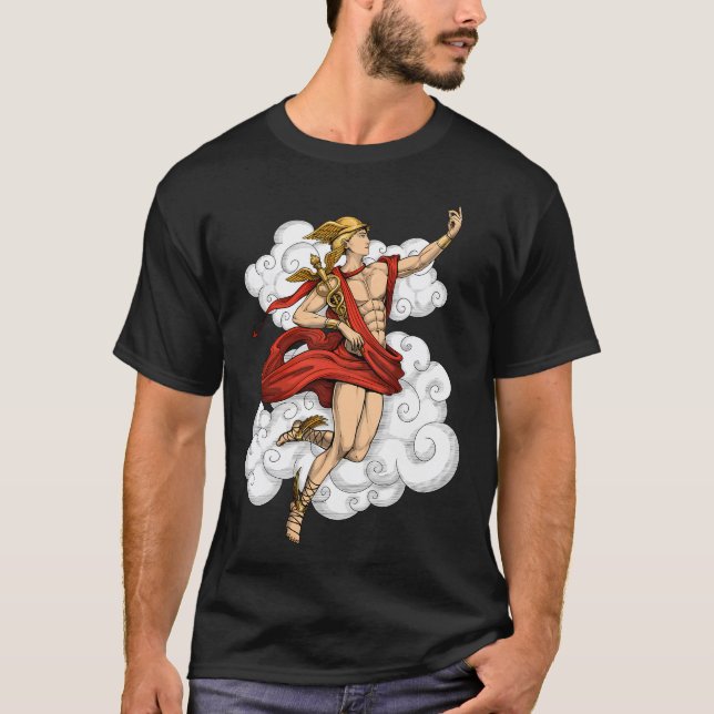 Camiseta Deus Grego Hermes (Frente)