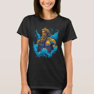 Camiseta Deus Grego Poseidon Mitologia Grega Netuno