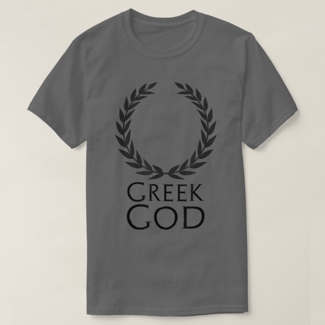 Camiseta Deus GregoAntiga e Clássica Mitologia Grega (Frente do Design)