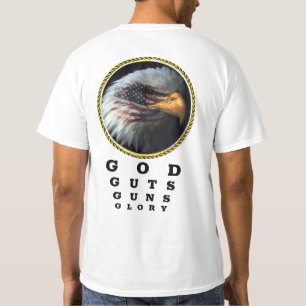 CAMISETA DEUS - GUTS - ARMAS - GLÓRIA