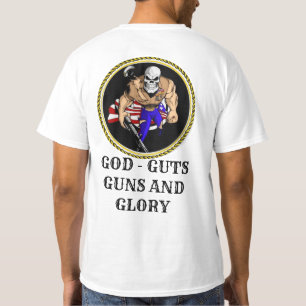 CAMISETA DEUS - GUTS - ARMAS - GLORY