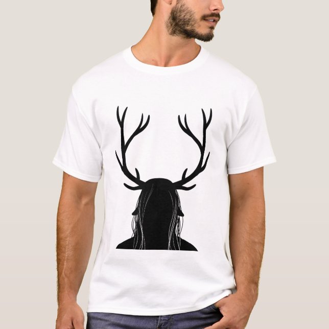 Camiseta Deus Horned (Frente)