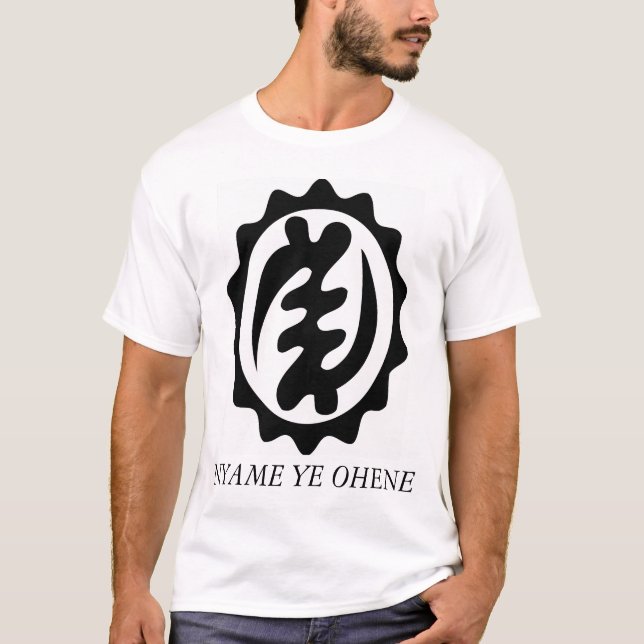Camiseta Deus isKINg.ai, NYAME YE OHENE (Frente)