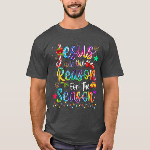 Camiseta Deus Jesus Cristo É A Razão Para O Vaso De Natal