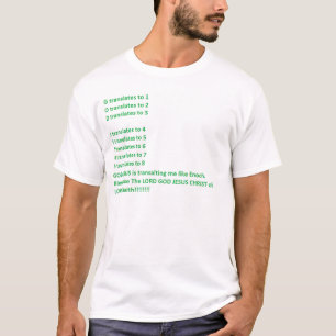 Camiseta DEUS JESUS do SENHOR 8 fé