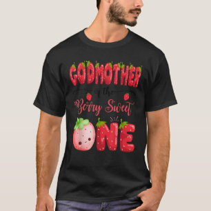 Camiseta Deus Mãe Da Berry Sweet One Birthday Girl Str