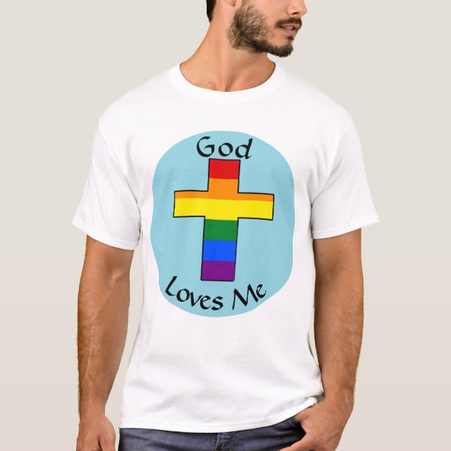 Camiseta Deus Me Ama T-Shirt (Frente)