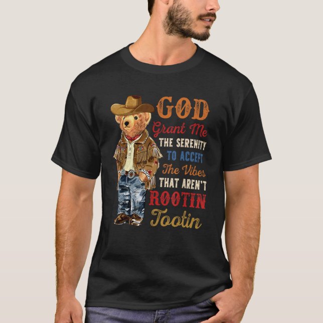 Camiseta Deus Me Conceda A Serenidade Para Aceitar O Vibes  (Frente)