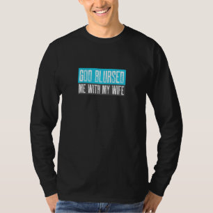 Camiseta Deus Me Enfureceu Com Minha Esposa Maldita Marido
