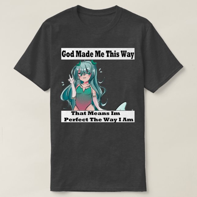 Camiseta Deus Me Fez Assim 2 (Frente do Design)