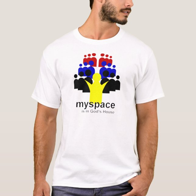 Camiseta Deus MySpace (Frente)