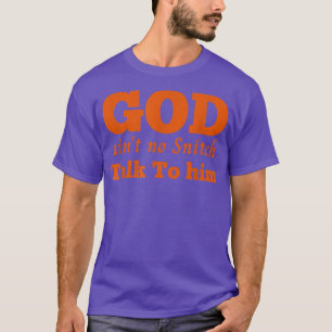 Camiseta Deus Não Faz Besteira Falar Com EleCristão