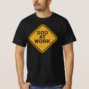 Camiseta Deus no Trabalho - Fé, Força e Propósito